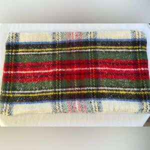 Pottery Barn Stewart Plaid Lumbar Pillow Cover 16”x26” NWOT